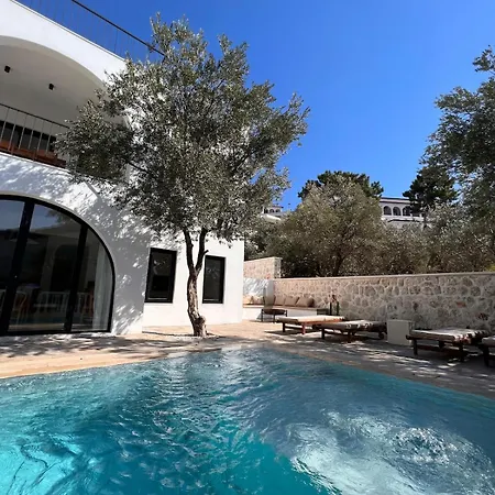 Traditional Kalkan With Private Pool And Gym וילה קס
