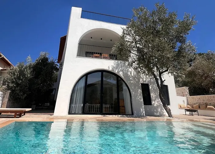 Traditional Kalkan With Private Pool And Gym *